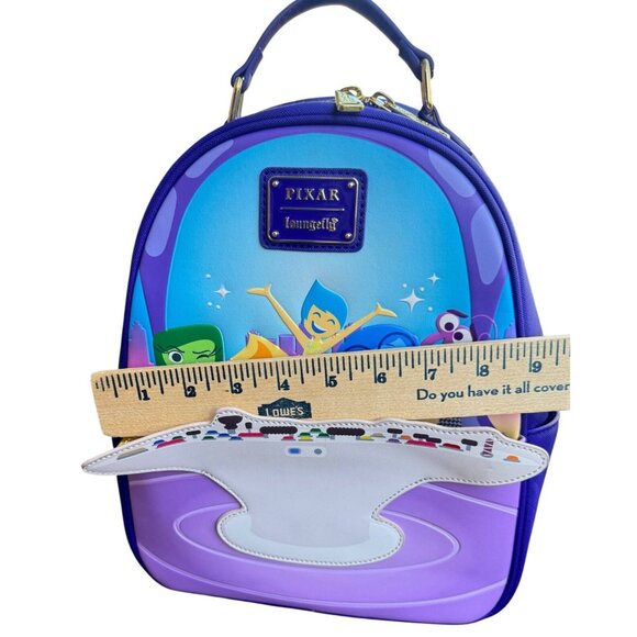 Loungefly Disney Backpack Inside Out Headquarters Control Panel Pixar Mini Bag - Picture 9 of 9